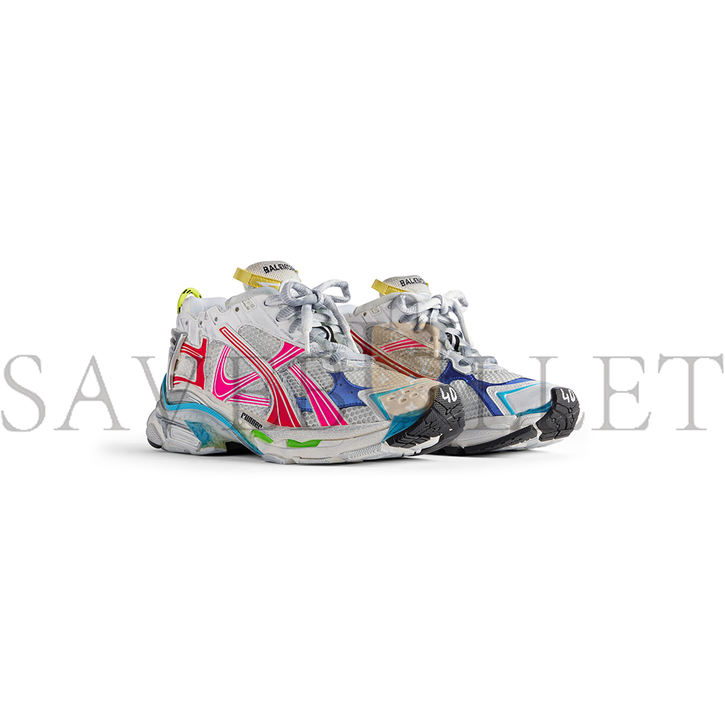 BALENCIAGA WOMEN'S RUNNER SNEAKER IN MULTICOLORED